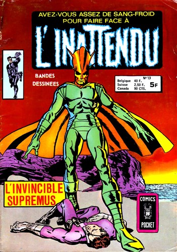 L'Inattendu - Comics Pocket n13 - L'invincible Supremus