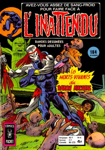 L'Inattendu - Comics Pocket n4 - Les morts-vivants du Baron Macabre
