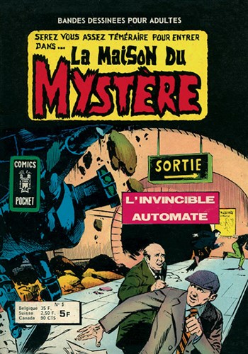 La Maison du Mystre - Comics Pocket n5 - L'invincible automate