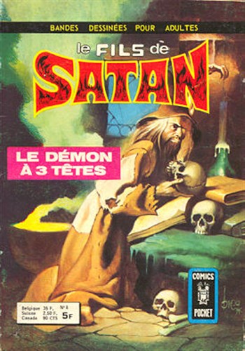 Le Fils de Satan - Comics Pocket n8 - Le dmon  3 ttes