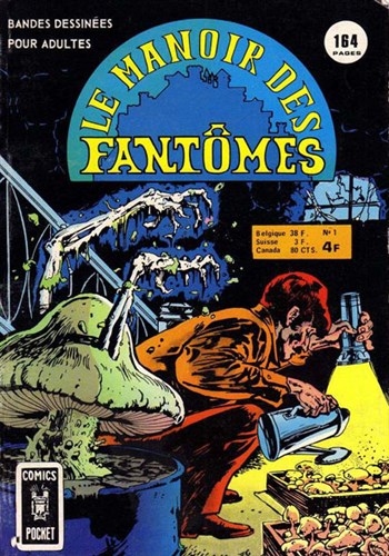 Le Manoir des Fantmes - Comics Pocket n1 - Les abominables rcits du manoir