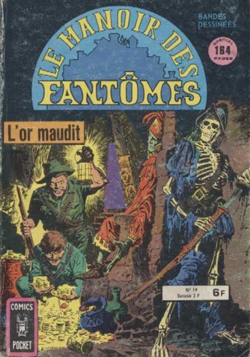 Le Manoir des Fant�mes - Comics Pocket n�19 - L'or maudit