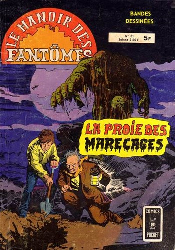 Le Manoir des Fant�mes - Comics Pocket n�21 - La proie des mar�cages