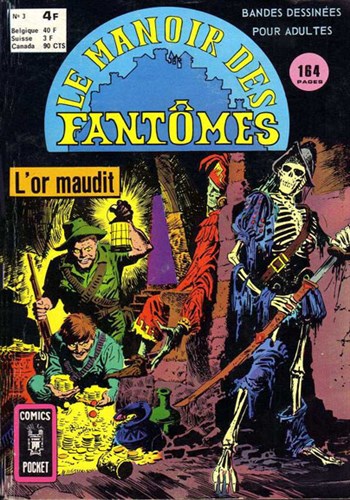 Le Manoir des Fant�mes - Comics Pocket n�3 - L'or maudit
