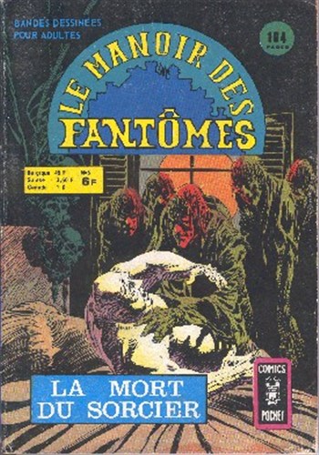 Le Manoir des Fant�mes - Comics Pocket n�5 - La mort du sorcier