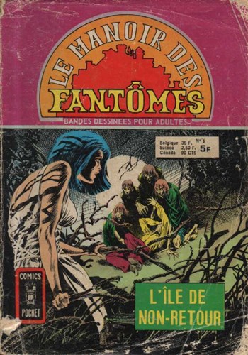 Le Manoir des Fantmes - Comics Pocket n6 - L'le de non-retour