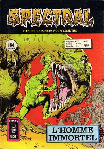 Spectral - Comics Pocket - Serie 1 n�11 - L'homme immortel