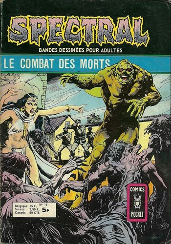 Spectral - Comics Pocket - Serie 1 n15 - Le combat des morts