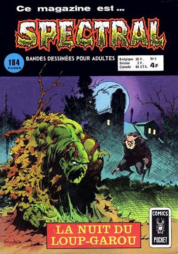 Spectral - Comics Pocket - Serie 1 n�3 - La nuit du loup-garou