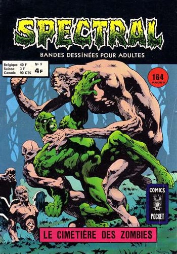 Spectral - Comics Pocket - Serie 1 n9 - Le cimetire des zombies