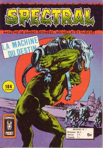 Spectral - Comics Pocket - Serie 2 n1 - La machine du destin