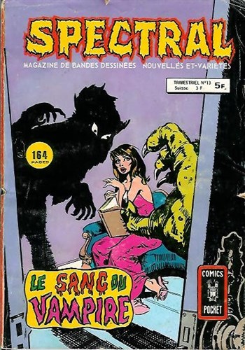 Spectral - Comics Pocket - Serie 2 n13 - Le sang du vampire