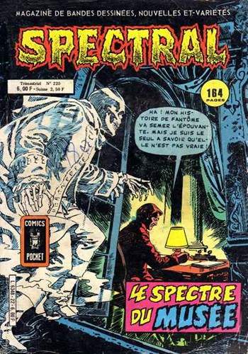 Spectral - Comics Pocket - Serie 2 n�22 - Le spectre du mus�e