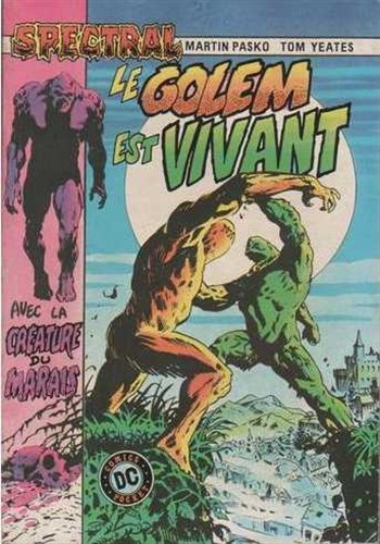 Spectral - Pocket - DC Ardit - Serie 3 n2 - Le Golem est vivant