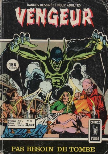 Vengeur - Comics Pocket NB - (Vol 3) n�10 - Pas besoin de tombe