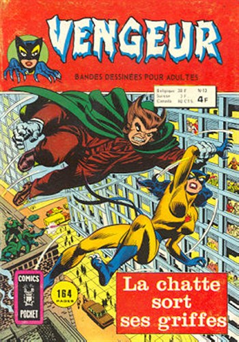 Vengeur - Comics Pocket NB - (Vol 3) n13 - La chatte sort ses griffes