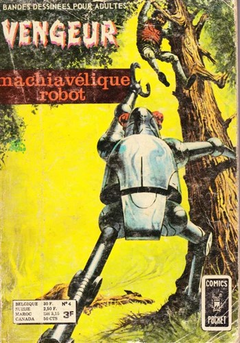 Vengeur - Comics Pocket NB - (Vol 3) n4 - Machiavlique robot