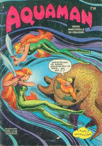 Aquaman (Pop Magazine) n4 - Le pige des Nymphes