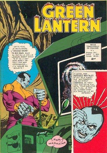 Green Lantern (Pop Magazine) n9 - L'origine secrte des gardiens de l'univers