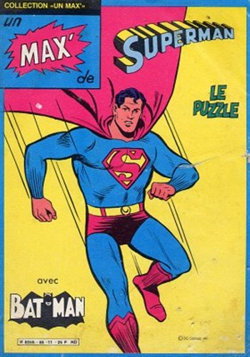 Collection Un Max de n�5 - Superman - Le puzzle