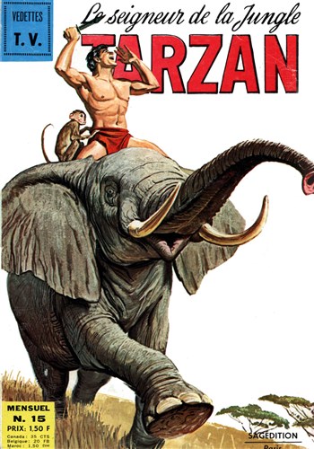 Tarzan - Mensuel - s�rie 1 - Vedette TV n�15