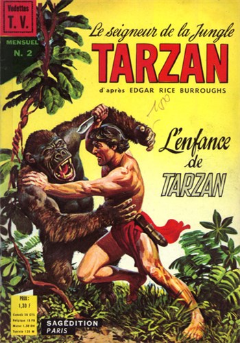 Tarzan - Mensuel - s�rie 1 - Vedette TV n�2