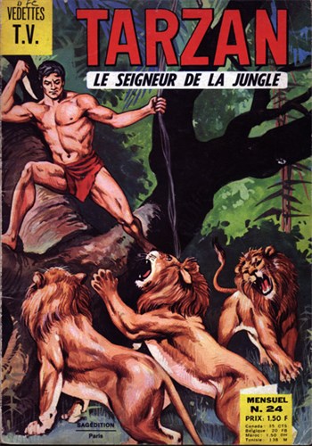 Tarzan - Mensuel - s�rie 1 - Vedette TV n�24