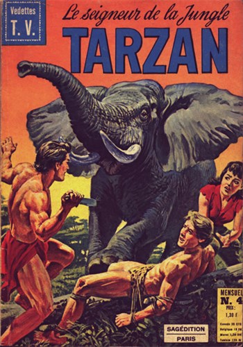 Tarzan - Mensuel - s�rie 1 - Vedette TV n�4