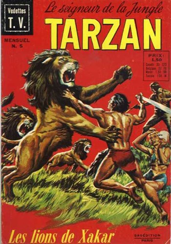 Tarzan - Mensuel - s�rie 1 - Vedette TV n�5