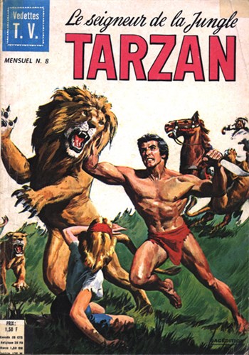 Tarzan - Mensuel - s�rie 1 - Vedette TV n�8