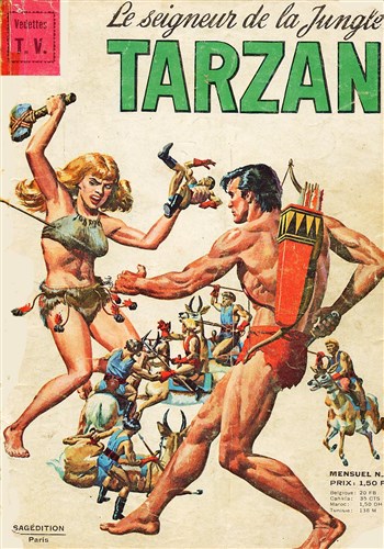Tarzan - Mensuel - s�rie 1 - Vedette TV n�9