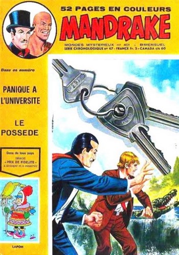 Mandrake - Mondes mysterieux n&ordm;401