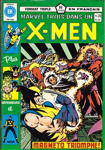 Marvel Trois-dans-un - X-Men n&ordm;20