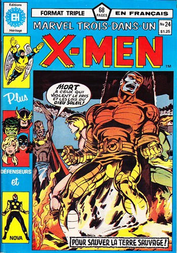 Marvel Trois-dans-un - X-Men n&ordm;24