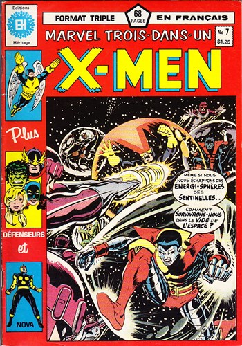 Marvel Trois-dans-un - X-Men n&ordm;7