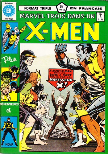 Marvel Trois-dans-un - X-Men n&ordm;8