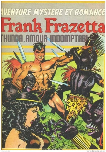 Xanadu - Frank Frazetta - Thunda, amour indomptable