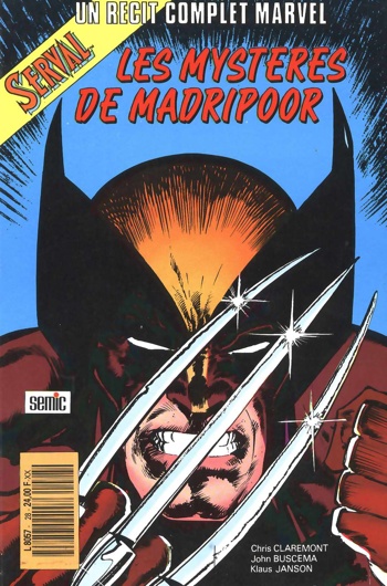 R�cits Complet Marvel - 28 - Serval - Les myst�res de Madripoor